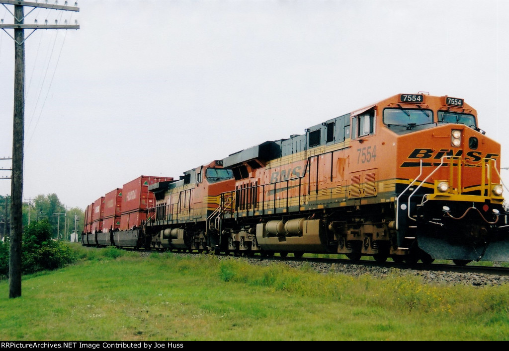 BNSF 7554 West